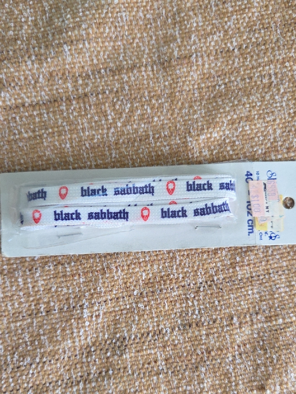Black Sabbath Shoe Laces - Vintage